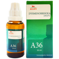 Allen A36 Dysmenorrhoea Drops Allen A36 Dysmenorrhoea Drops
