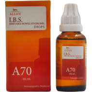 Allen A70 I.B.S (Irritable Bowel Syndrome) Drops Allen A70 I.B.S (Irritable Bowel Syndrome) Drops