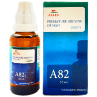 Allen A82 Premature Greying Of Hair Drops Allen A82 Premature Greying Of Hair Drops