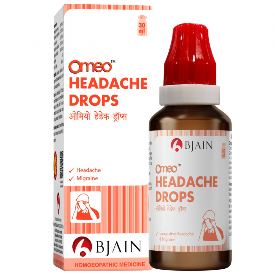 BJain Omeo Headache Drops (30ML)