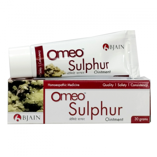 BJain Omeo Sulphur Ointment (30GM) BJain Omeo Sulphur Ointment (30GM)