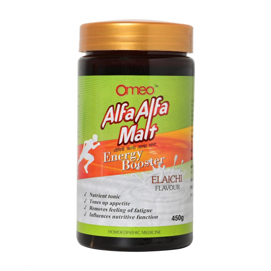 B JAIN Omeo Alfa Alfa Malt (Elaichi Flavour) B JAIN Omeo Alfa Alfa Malt (Elaichi Flavour)