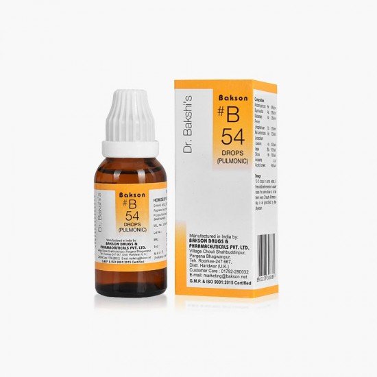 BAKSON B54 PULMONIC DROP BAKSON B54 PULMONIC DROP