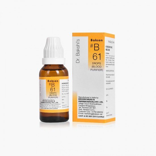 BAKSON B61 BLOOD PURIFER DROP BAKSON B61 BLOOD PURIFER DROP