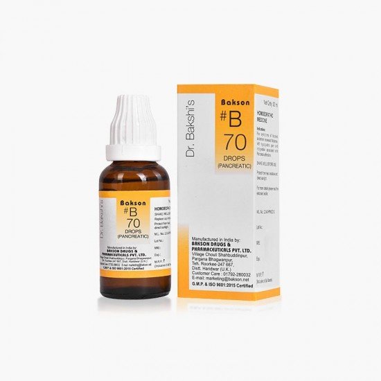 BAKSON B70 PANCREATIC DROP BAKSON B70 PANCREATIC DROP