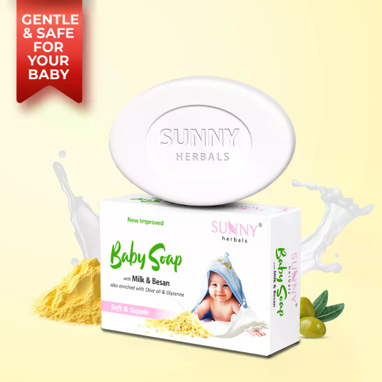 Baby Soap With Milk & Besan - 75g
