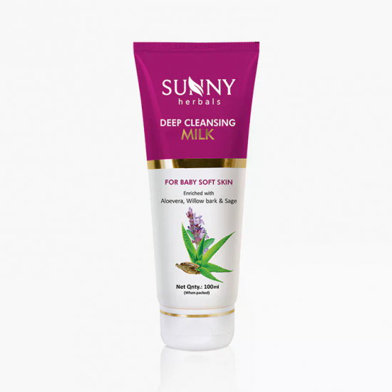 Deep Cleansing Milk (With Aloevera)-100 Ml