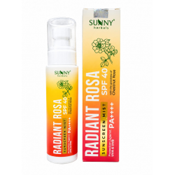 Sunny Herbals RADIANT ROSA SPF 40 (SUNSCREEN MIST)