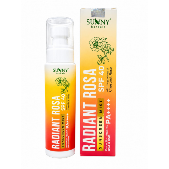 Sunny Herbals RADIANT ROSA SPF 40 (SUNSCREEN MIST) Sunny Herbals RADIANT ROSA SPF 40 (SUNSCREEN MIST)