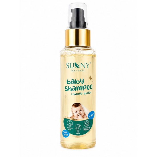 BABY SHAMPOO + BODY WASH (100ML)