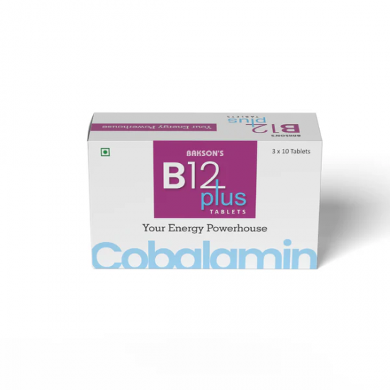 B12 PLUS TABLET - 3 x 10 TABLETS