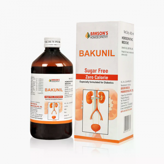 BAKUNIL SYRUP (SUGAR FREE)