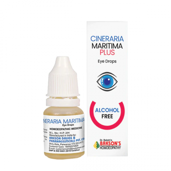 CINERARIA MARITIMA EYE DROPS (ALCOHOL FREE) CINERARIA MARITIMA EYE DROPS (ALCOHOL FREE)