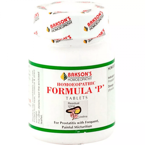 Bakson Homeopathic Formula P Tablets Bakson Homeopathic Formula P Tablets