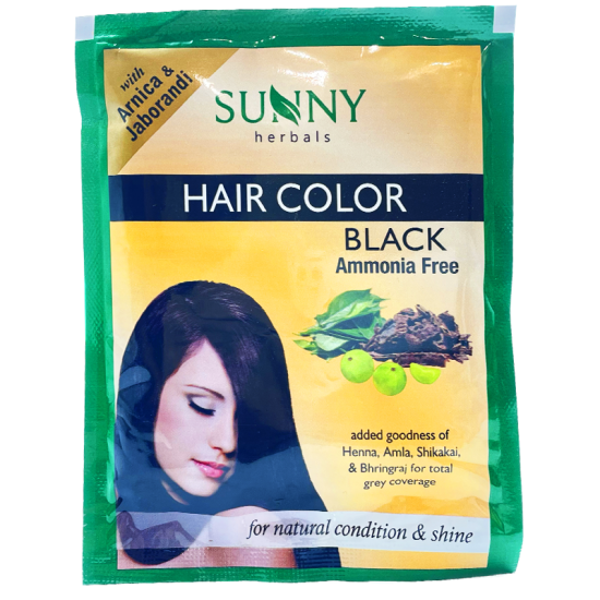 Bakson Sunny Herbals Hair Color Black Ammonia Free Bakson Sunny Herbals Hair Color Black Ammonia Free