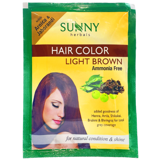 Bakson Sunny Herbals Hair Color Light Brown Ammonia Free Bakson Sunny Herbals Hair Color Light Brown Ammonia Free
