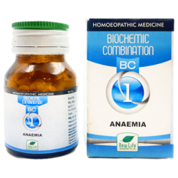 New Life Biochemic Combination 1 Anaemia