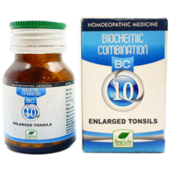 New Life Biochemic Combination 10 Enlarged Tonsils