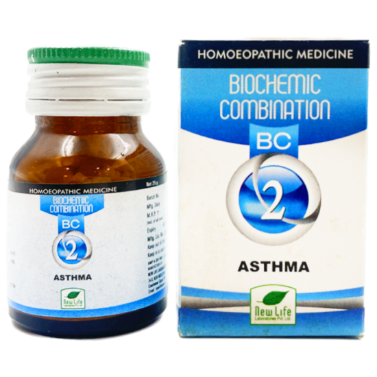 New Life Biochemic Combination 2 Asthma