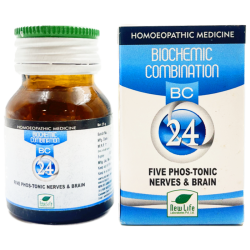 New Life Biochemic Combination 24 Five Phos Tonic Nerves Brain