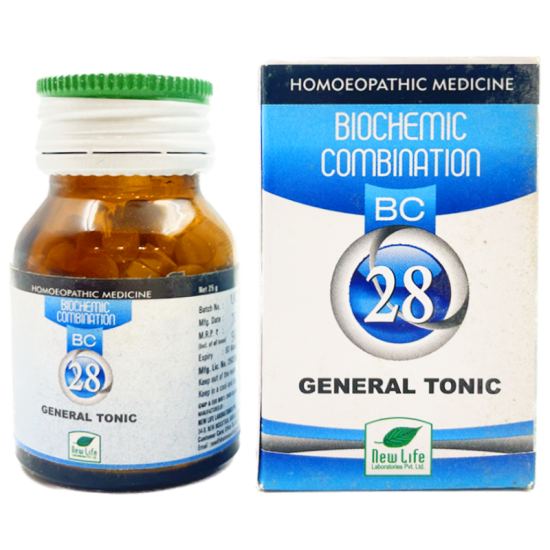 New Life Biochemic Combination 28 General Tonic