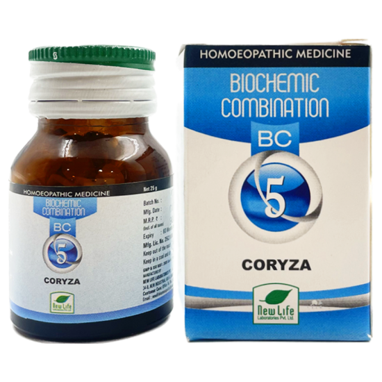 New Life Biochemic Combination 5 Coryza