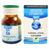 New Life Biochemic Combination 6 Cough Cold Catarrh