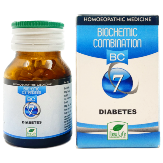 New Life Biochemic Combination 7 Diabetes
