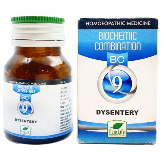 New Life Biochemic Combination 9 Dysentery