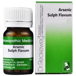Reckeweg Arsenicum Sulphuratum Flavum Reckeweg Arsenicum Sulphuratum Flavum