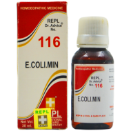 REPL Dr. Advice No. 116 (E.Coli.Min) REPL Dr. Advice No. 116 (E.Coli.Min)
