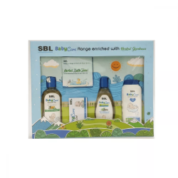 SBL BABY CARE KIT (MASSAGE OIL+ SOAP+ SHAMPOO+POWDER) 1KIT