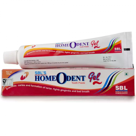 SBL Homeodent Tooth Paste Red Gel (100g)