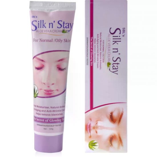 SBL Silk N Stay Aloe Vera Cream For Normal And Oily Skin