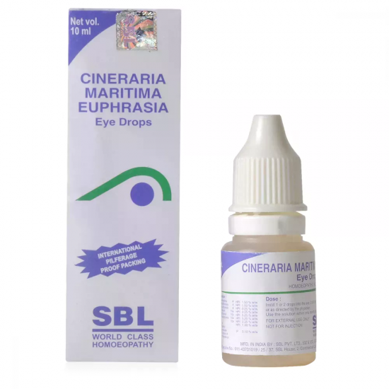 SBL Cineraria Maritima Euphrasia Eye Drops (5ml) SBL Cineraria Maritima Euphrasia Eye Drops (5ml)