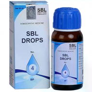 SBL Drops No 4 Hypertension (30ml) SBL Drops No 4 Hypertension (30ml)