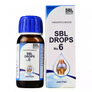 SBL Drops No 6 Joint Pain (30ml) SBL Drops No 6 Joint Pain (30ml)