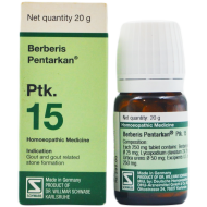 Willmar Schwabe Germany Berberis Pentarkan Ptk 15 Tablet Willmar Schwabe Germany Berberis Pentarkan Ptk 15 Tablet