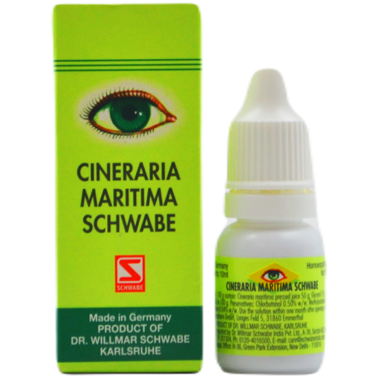 Willmar Schwabe Germany Cineraria Maritima Eye Drops (Alcohol Free) (10ml) Willmar Schwabe Germany Cineraria Maritima Eye Drops (Alcohol Free) (10ml)