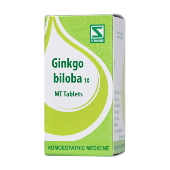 Willmar Schwabe India Ginkgo Biloba 1X MT Tablets Willmar Schwabe India Ginkgo Biloba 1X MT Tablets