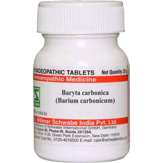 Willmar Schwabe India Barium Carbonicum (Baryta Carbonica)
