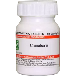 Willmar Schwabe India Cinnabaris 3X