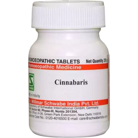 Willmar Schwabe India Cinnabaris 3X
