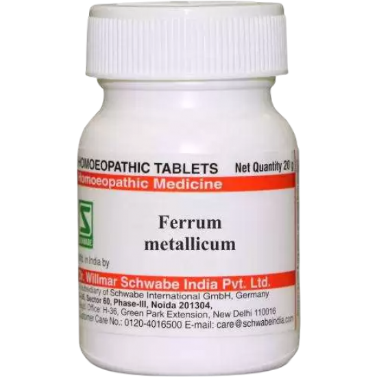 Willmar Schwabe India Ferrum Metallicum 3X