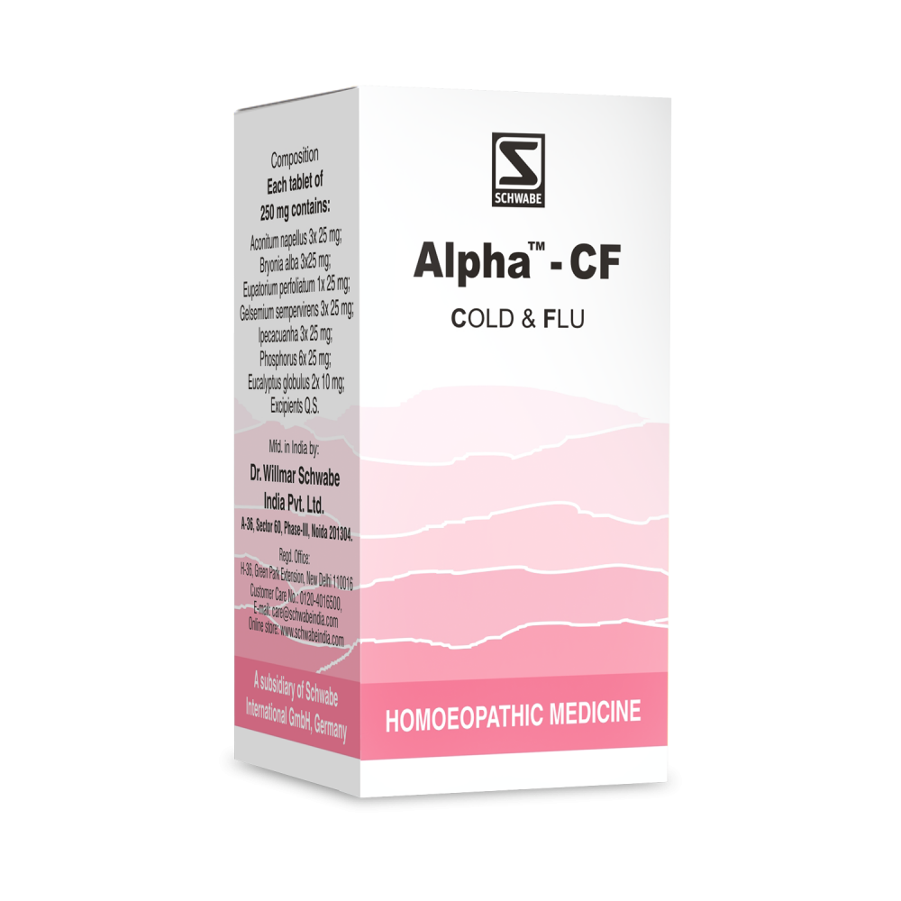 Willmar Schwabe India Alpha CF (Cold And Flu)