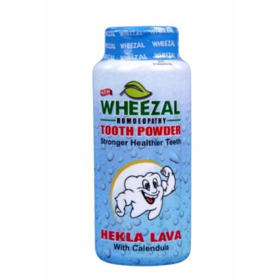 Wheezal Hekla Lava Tooth Powder (100gm)