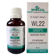 Wheezal WL-22 Migraine Drops Wheezal WL-22 Migraine Drops