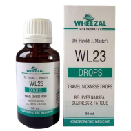 Wheezal WL-23 Travel Sickness Drops Wheezal WL-23 Travel Sickness Drops