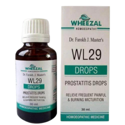 Wheezal WL-29 Prostatitis Drops Wheezal WL-29 Prostatitis Drops