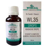 Wheezal WL-35 Student's Headache Drops Wheezal WL-35 Student's Headache Drops